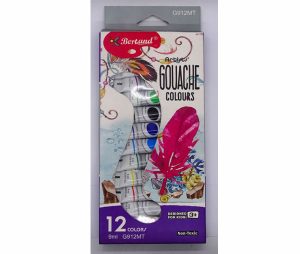 Gouache 12 couleurs 9 ml